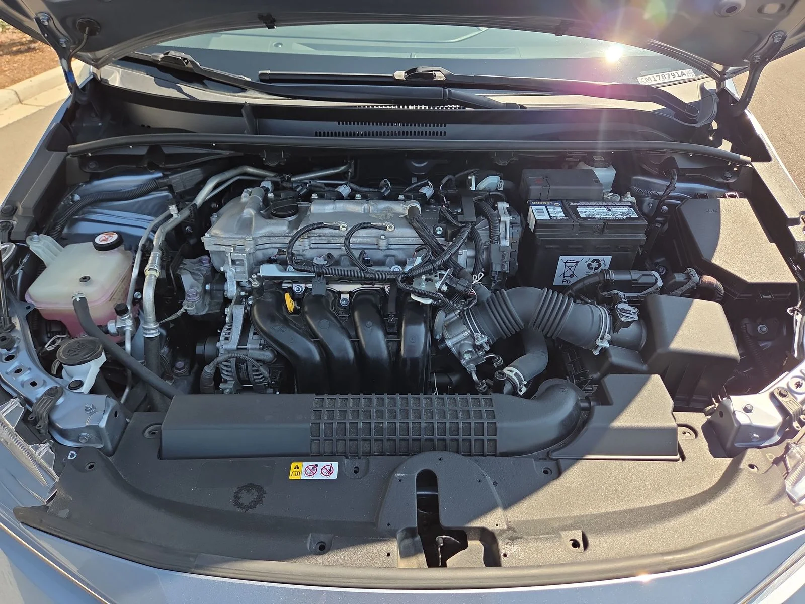 Used 2021 Celestite Toyota LE image 22
