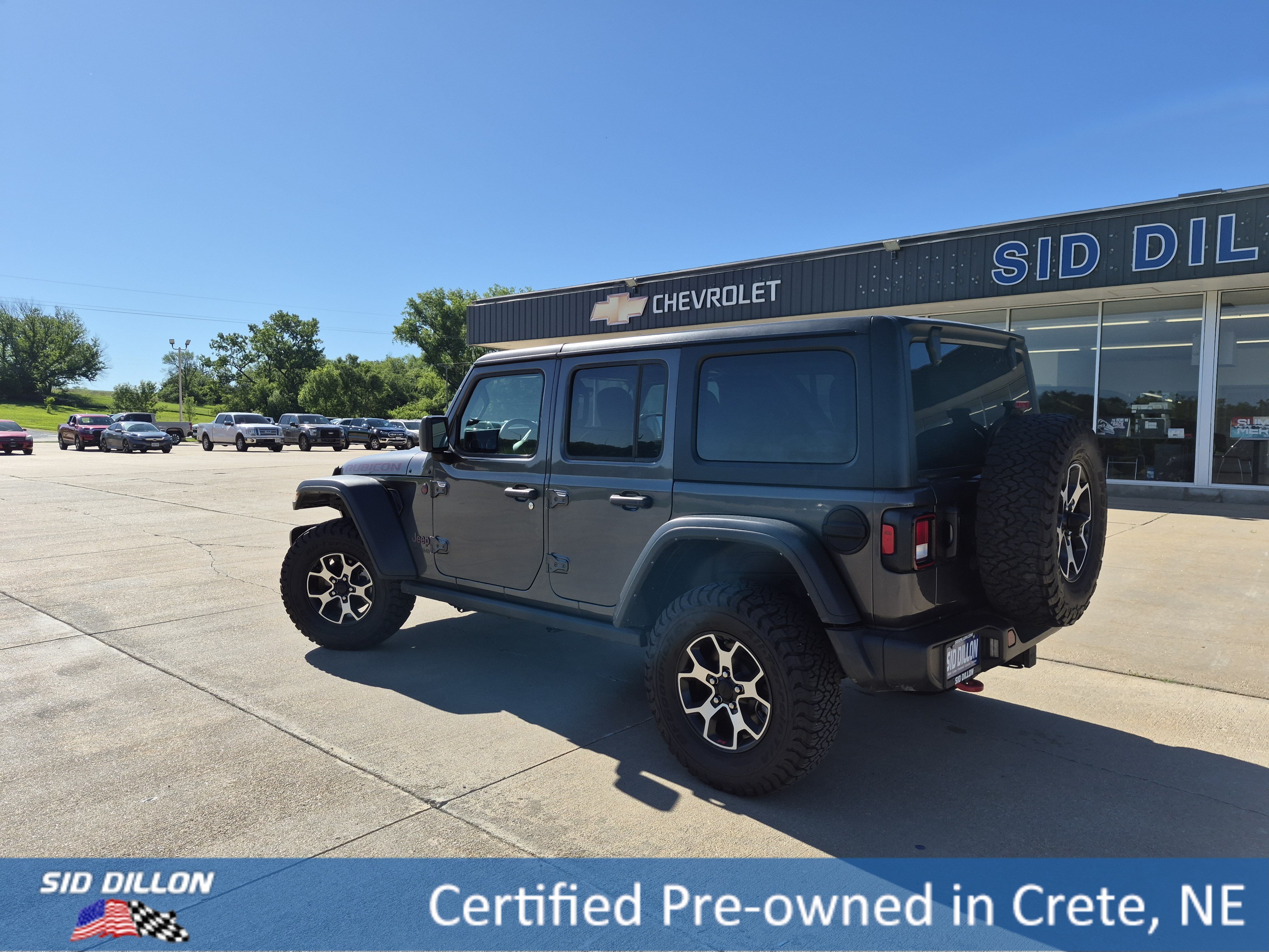 Used 2022 Granite Crystal Clearcoat Metallic Jeep Unlimited Rubicon image 18