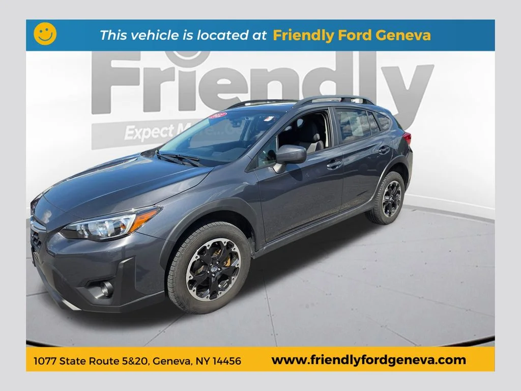Used 2022 Magnetite Gray Metallic Subaru Premium image 1