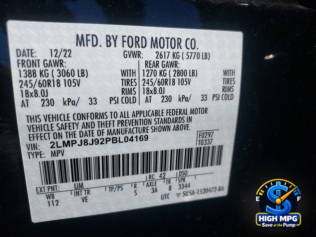 Used 2023 Black Lincoln Standard image 29