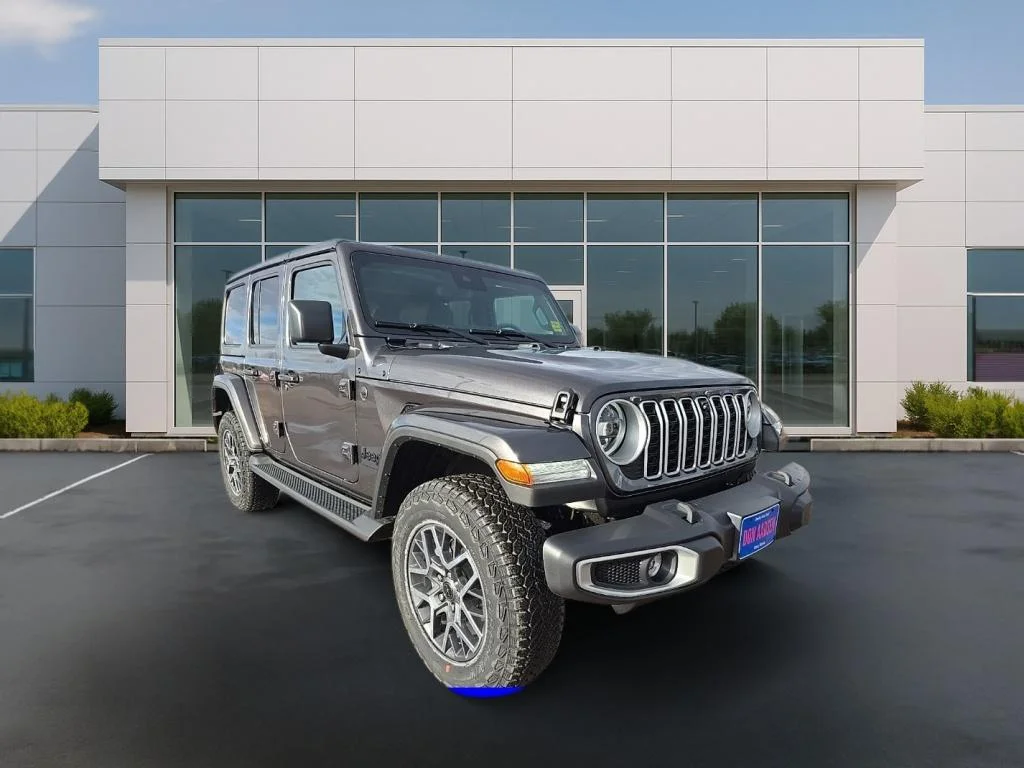 New 2025 Granite Crystal Metallic Clear-Coat Exterior Paint Jeep Sahara image 7