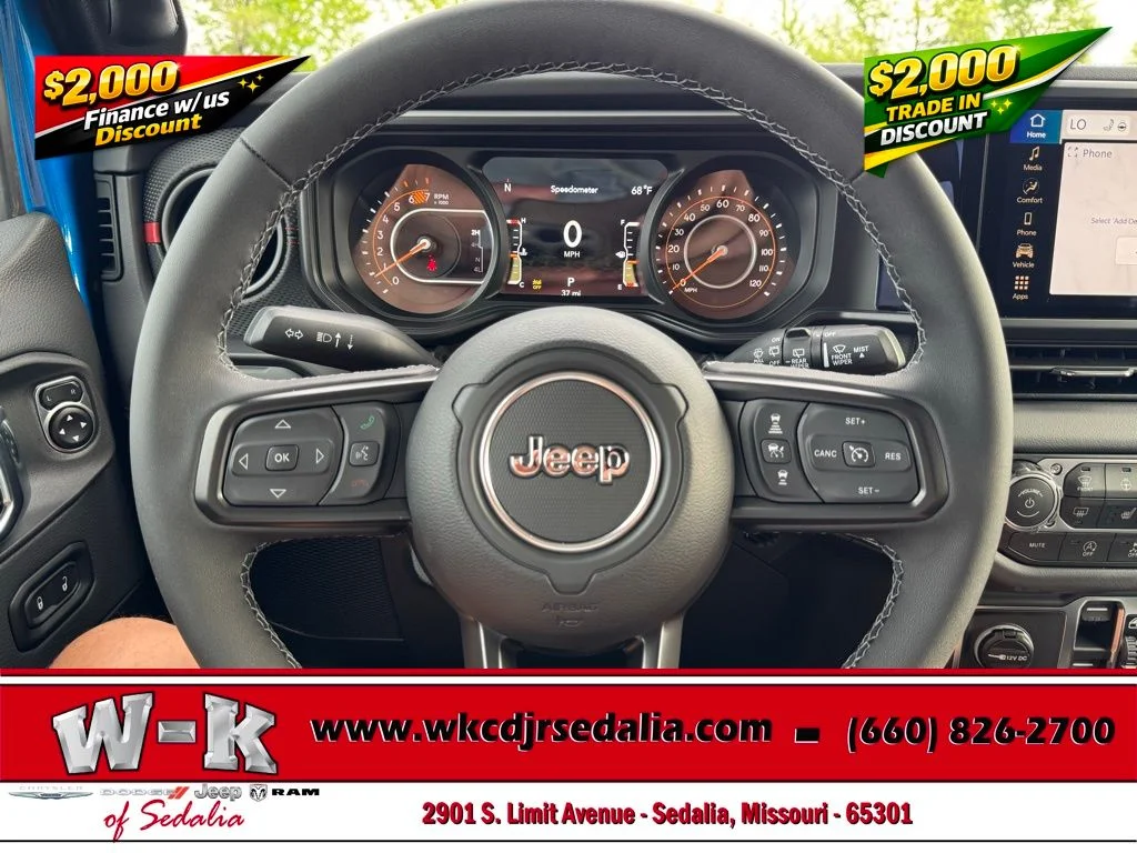 New 2026 Blue Jeep Rubicon image 13