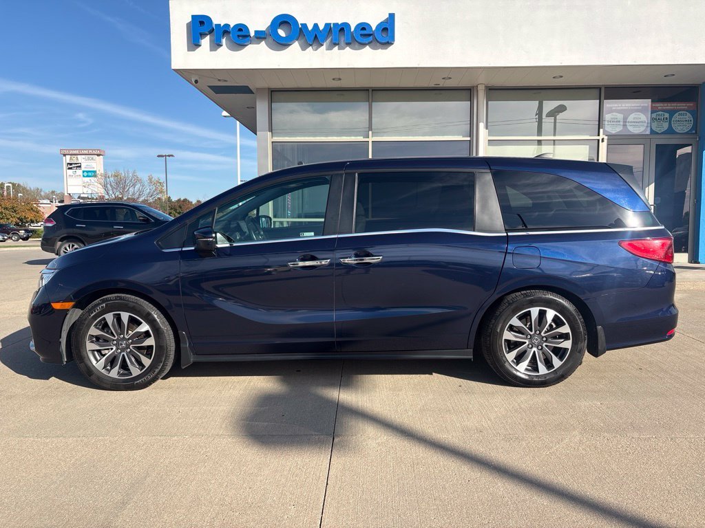 Used 2021 Blue Honda EX-L image 8
