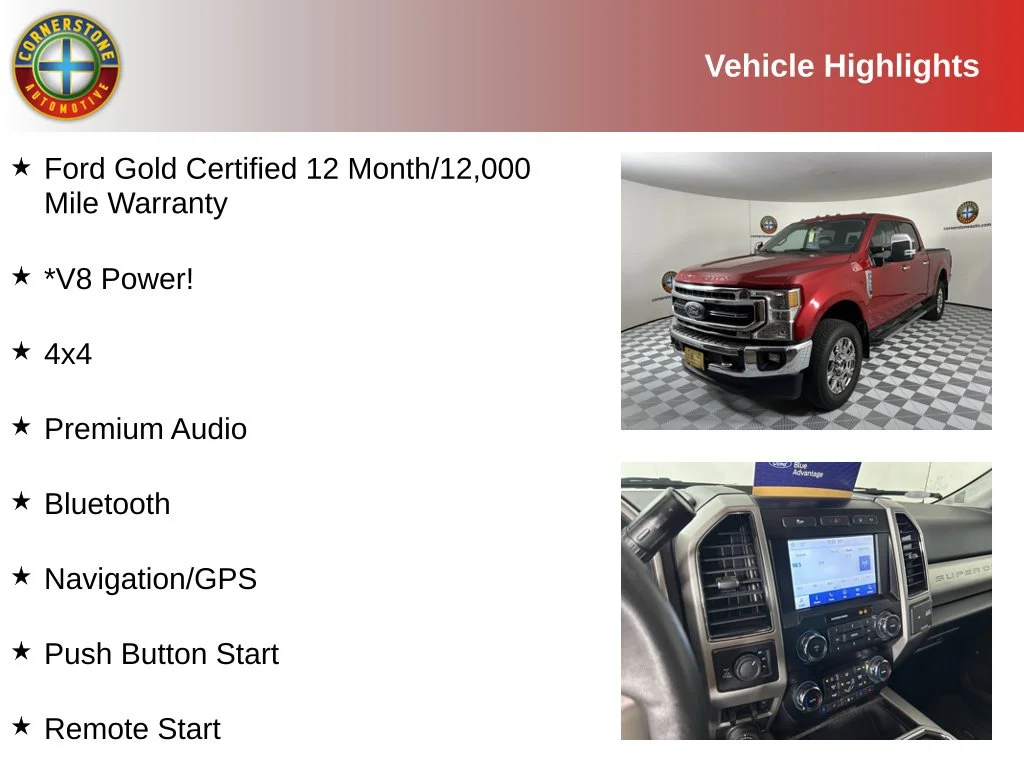 Used 2021 Ford F-350 Super Duty Lariat with VIN 1FT8W3BN6MEC27648 for sale in Elk River, Minnesota