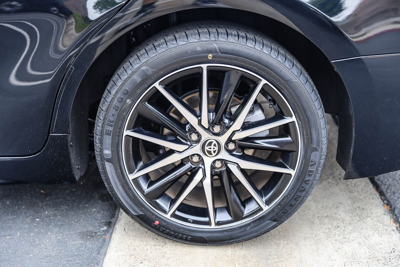 Certified Used 2023 MIDNIGHT BLACK METAL Toyota SE image 8