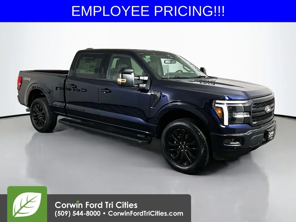 New 2026 Antimatter Blue Metallic Ford Lariat image 1