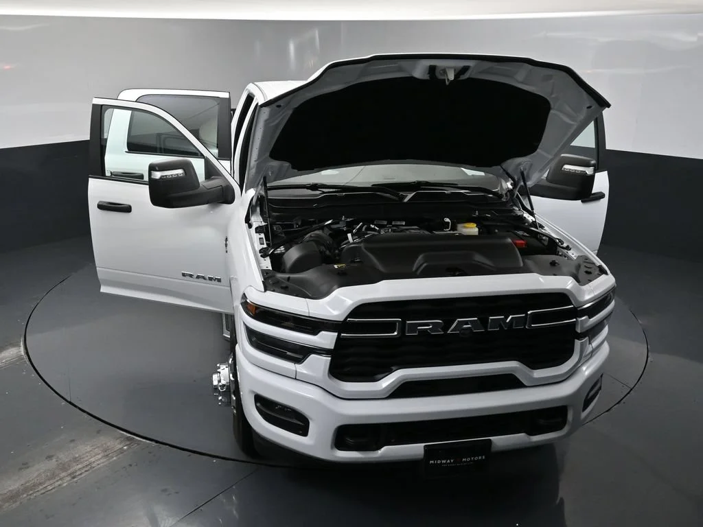 New 2026 Bright White Clear-Coat Exterior Paint RAM Big Horn image 55