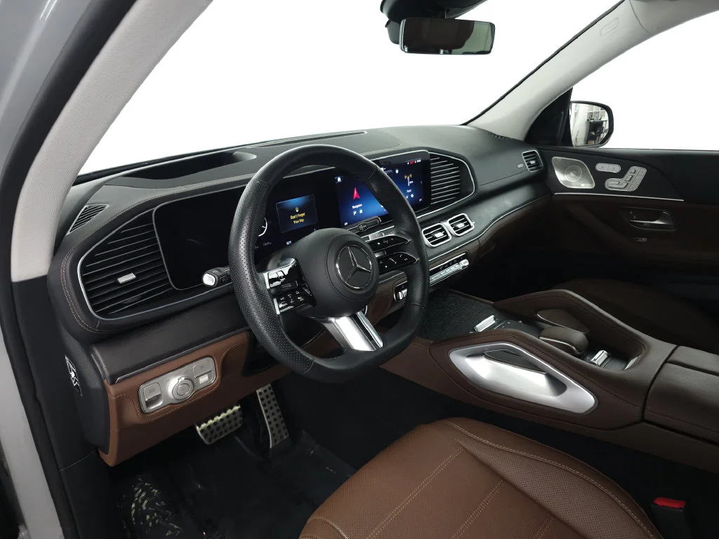 Certified Used 2024 MANUFAKTUR Alpine Gray Mercedes-Benz GLS 580 image 9