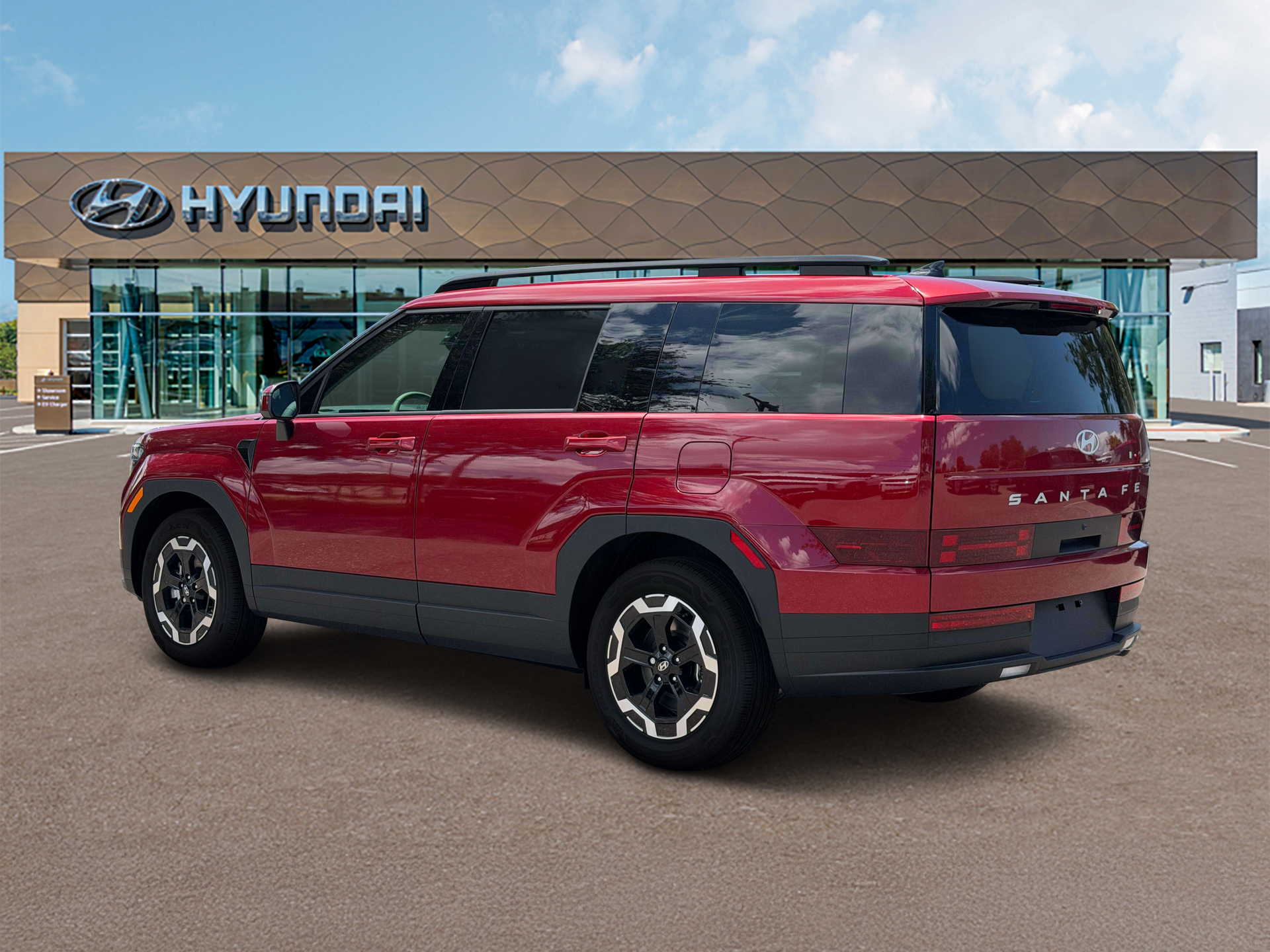 New 2027 Ultimate Red Hyundai SEL FWD image 4