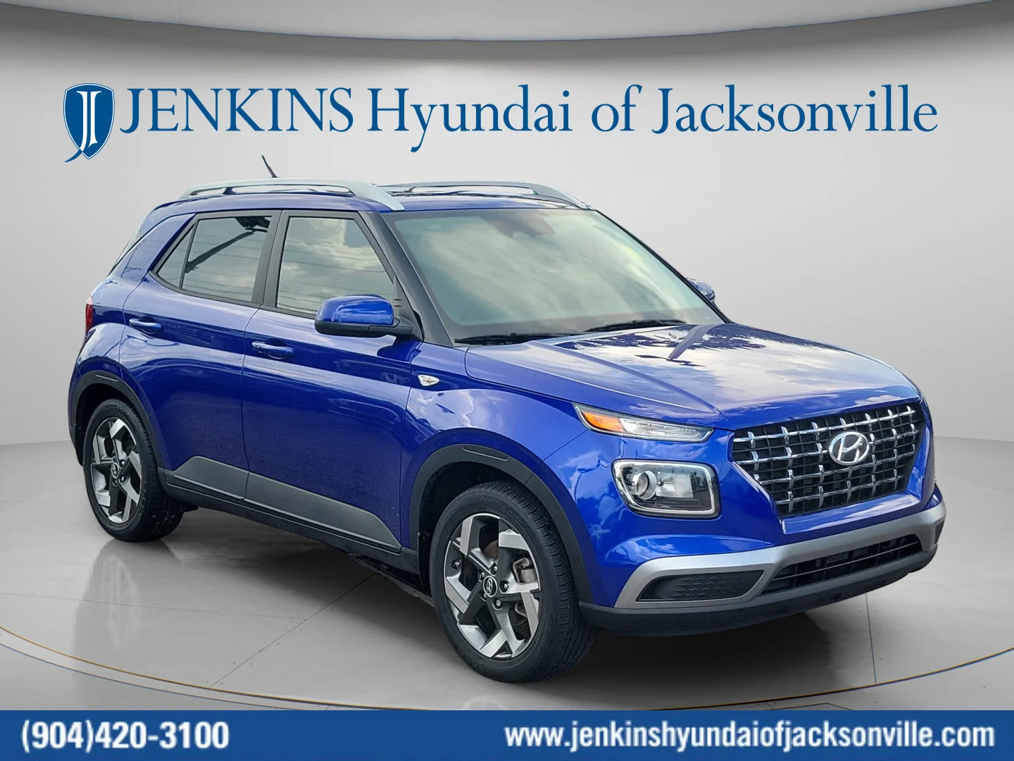 Used 2024 Intense Blue Hyundai SEL image 1