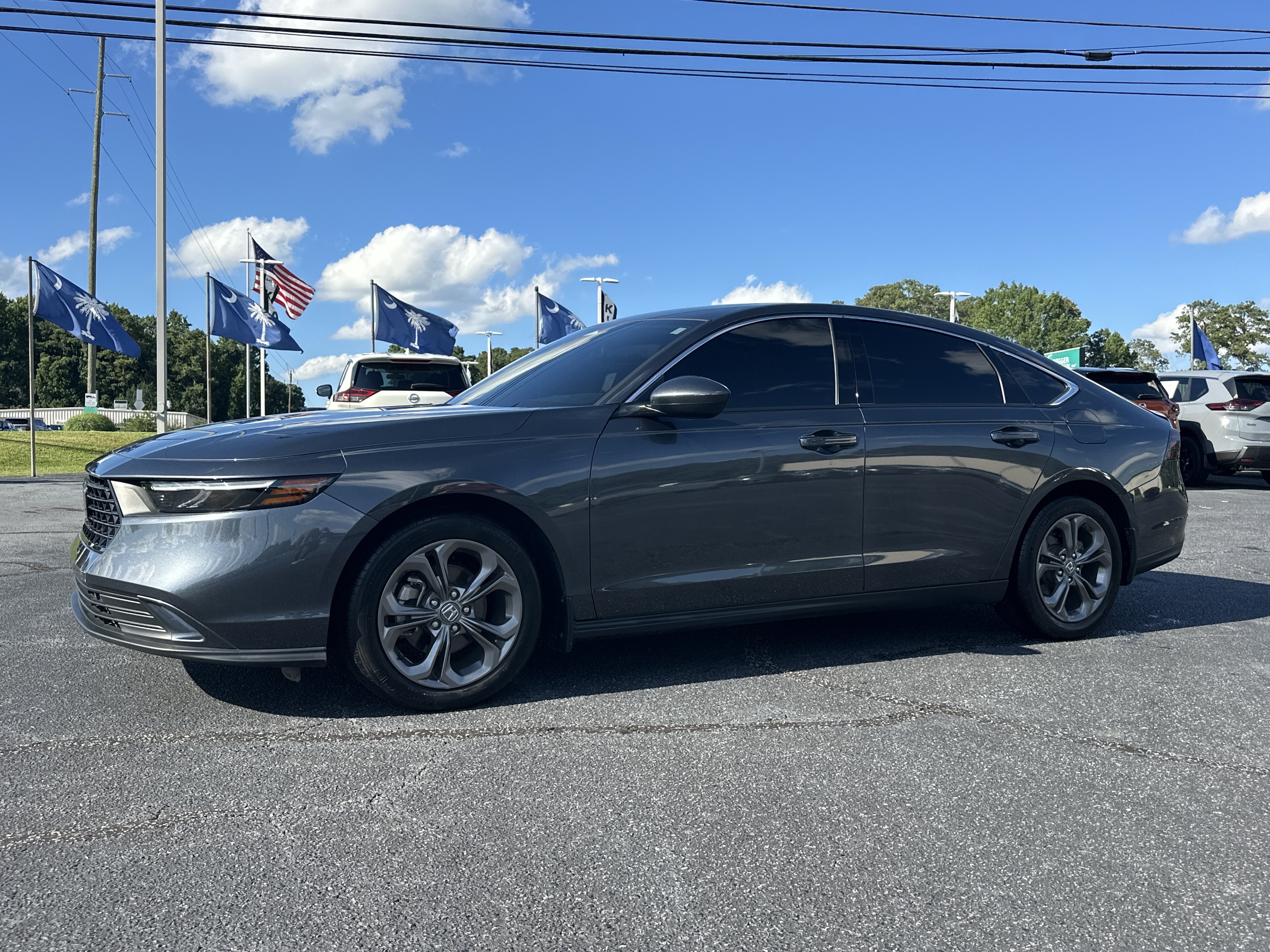 Used 2024 Gray Honda EX image 3