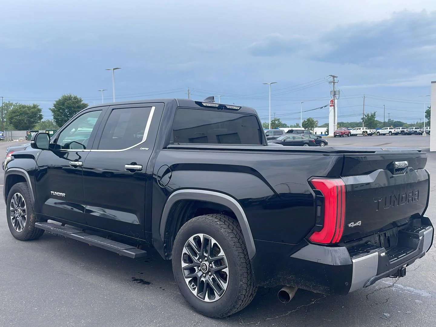 Used 2023 Midnight Black Metallic Toyota Limited image 14