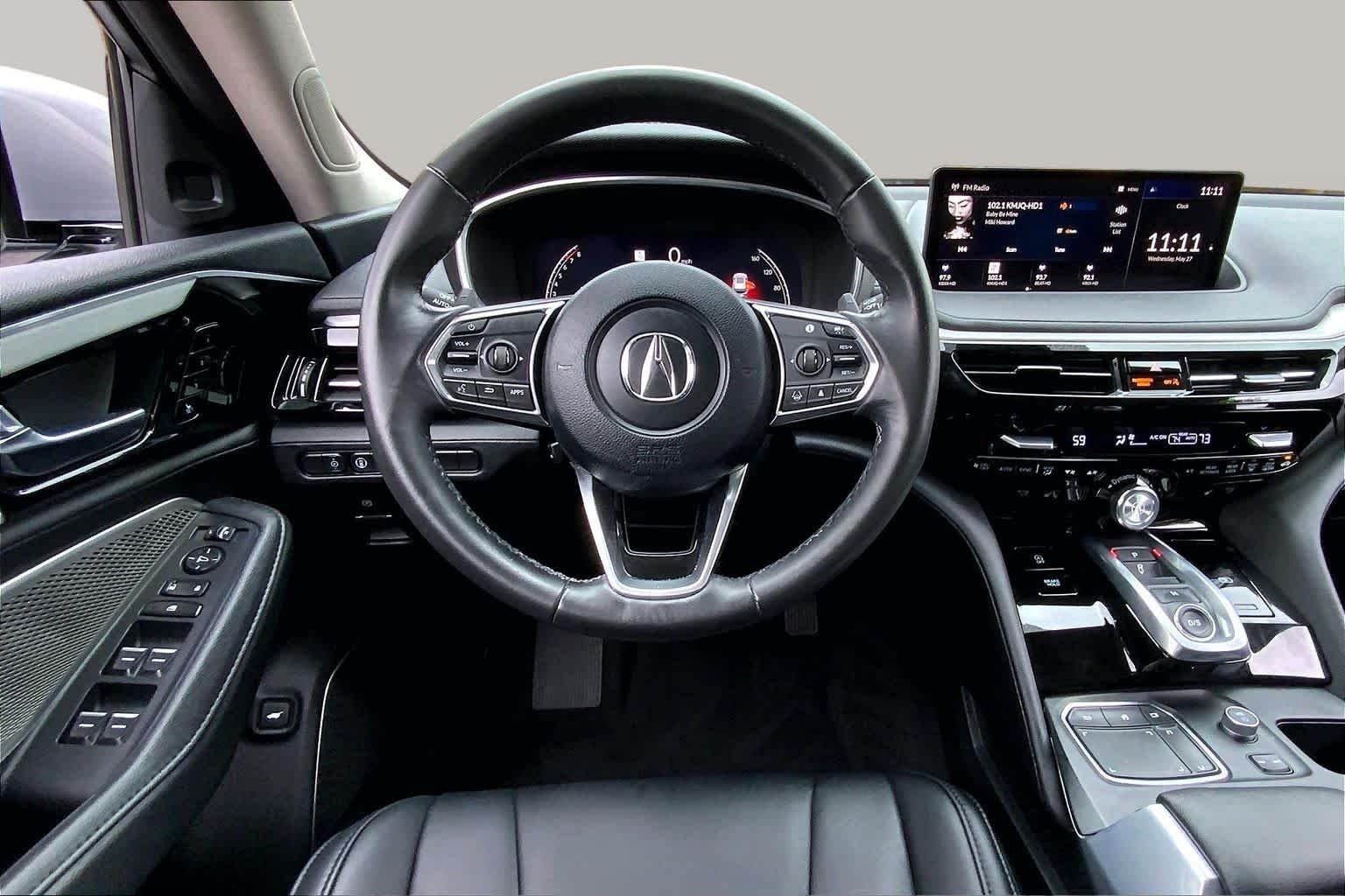 Certified Used 2024 Lunar Silver Metallic Acura MDX image 6