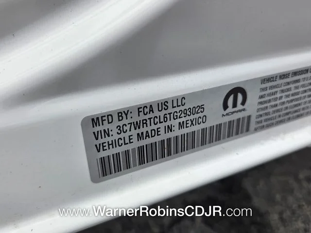 New 2026 Bright White Clearcoat RAM Tradesman image 18