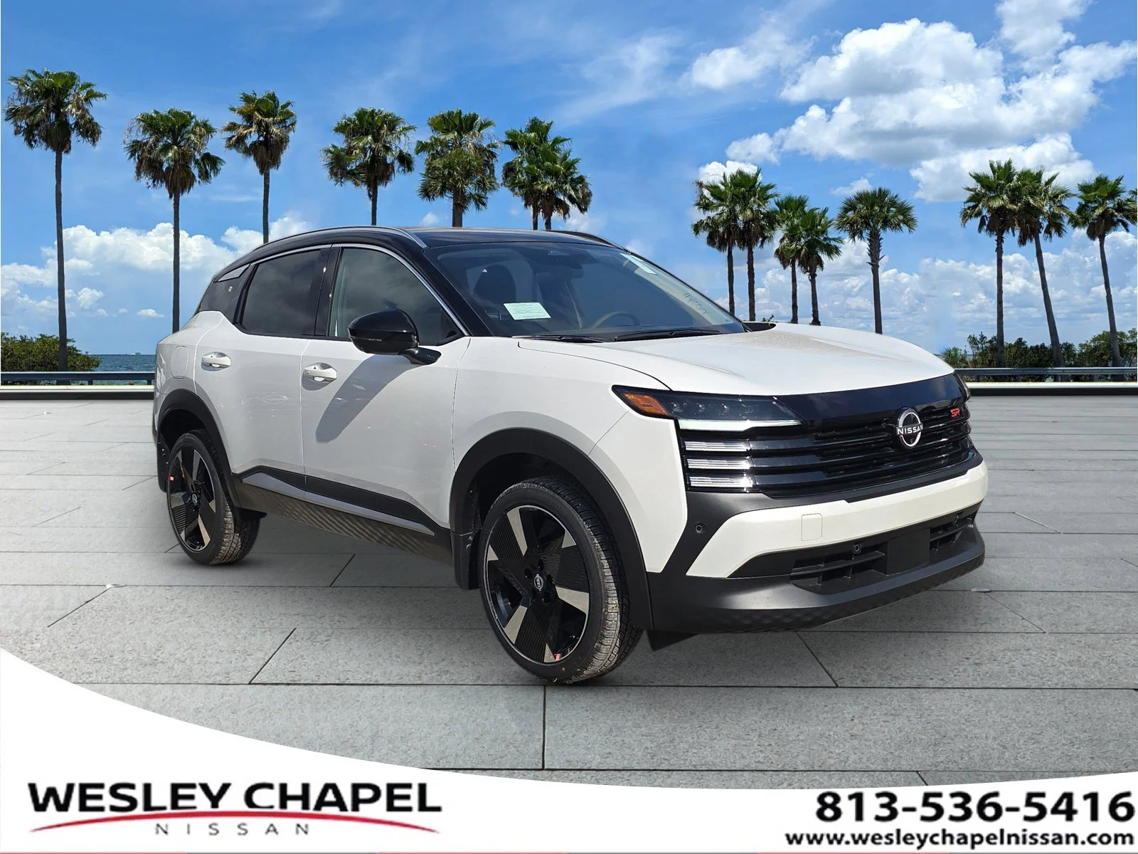 New 2026 Aspen White TriCoat / Super Black Two-tone Nissan SR image 1