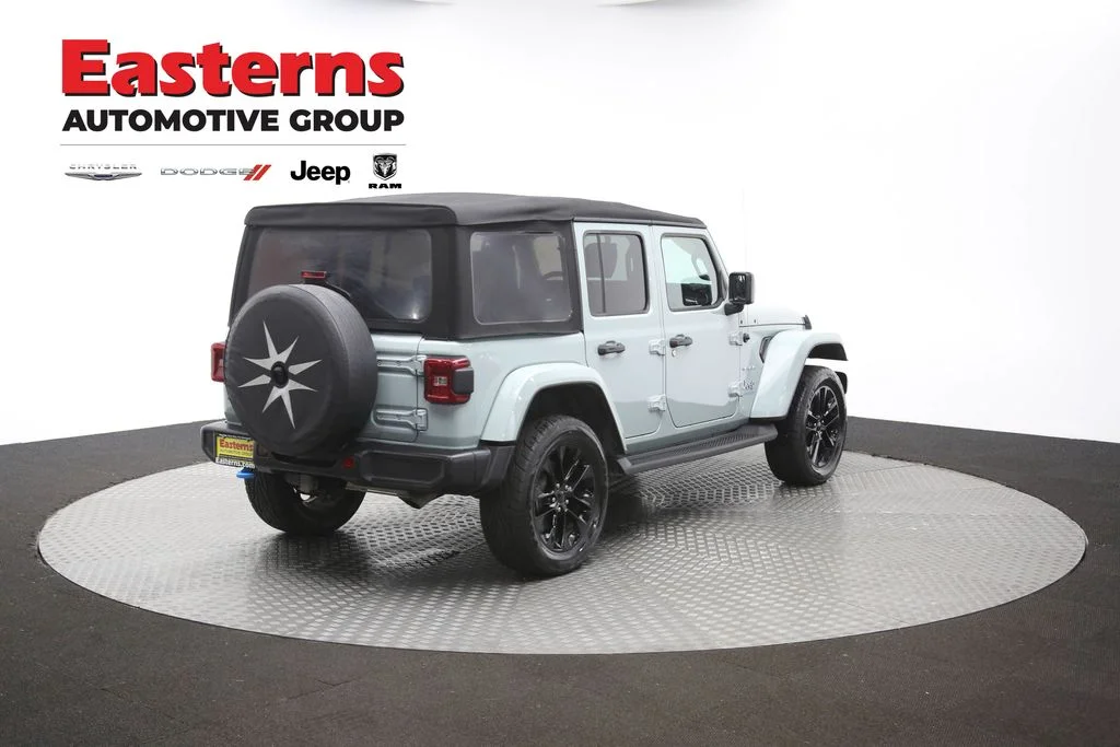 Used 2023 Gray Jeep Sahara 4xe image 39