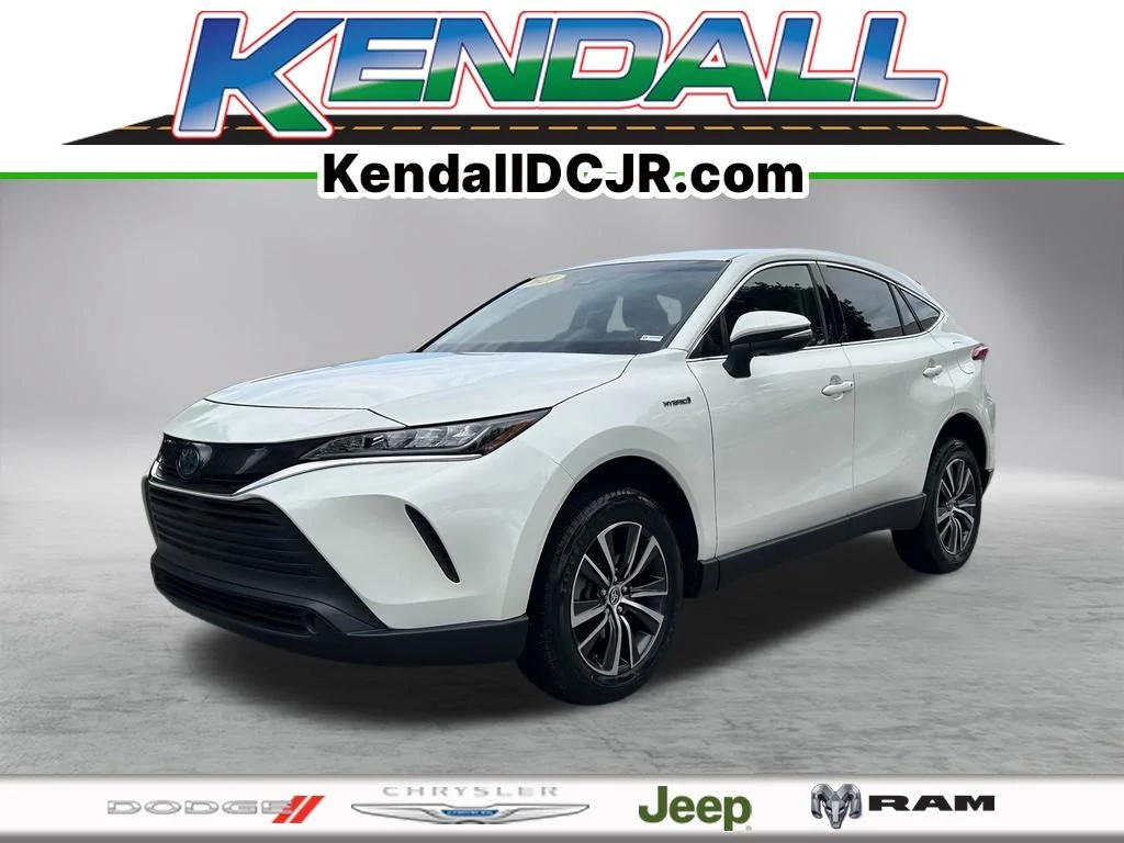 Certified Used 2021 White Toyota LE image 1
