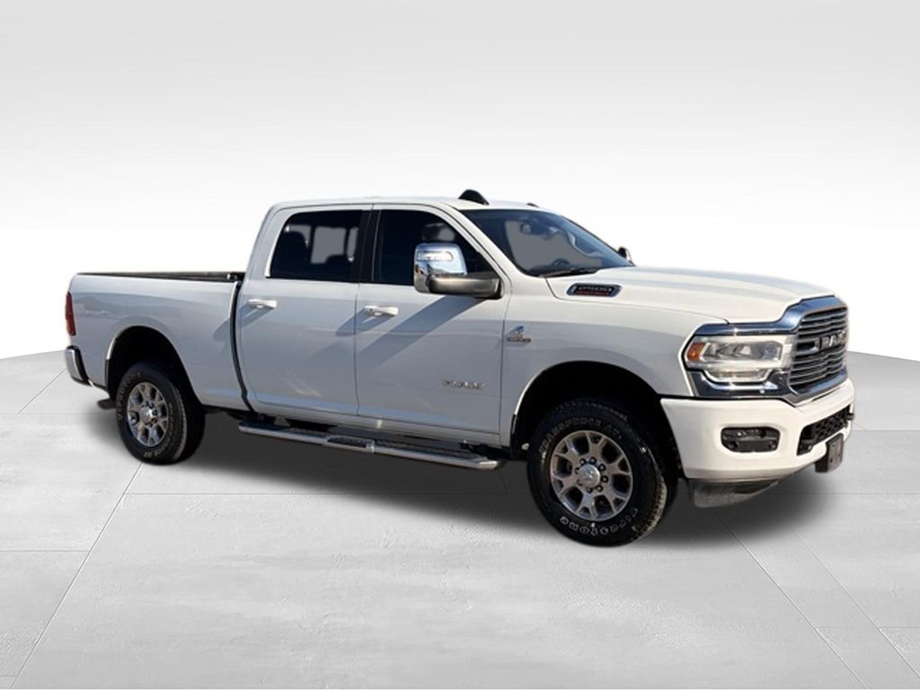 Used 2024 Bright White Clearcoat Ram Laramie image 5