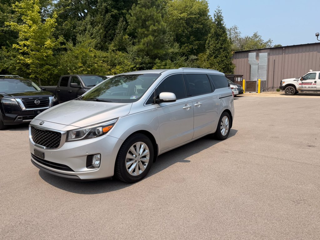 Used 2017 Bright Silver Kia EX image 1