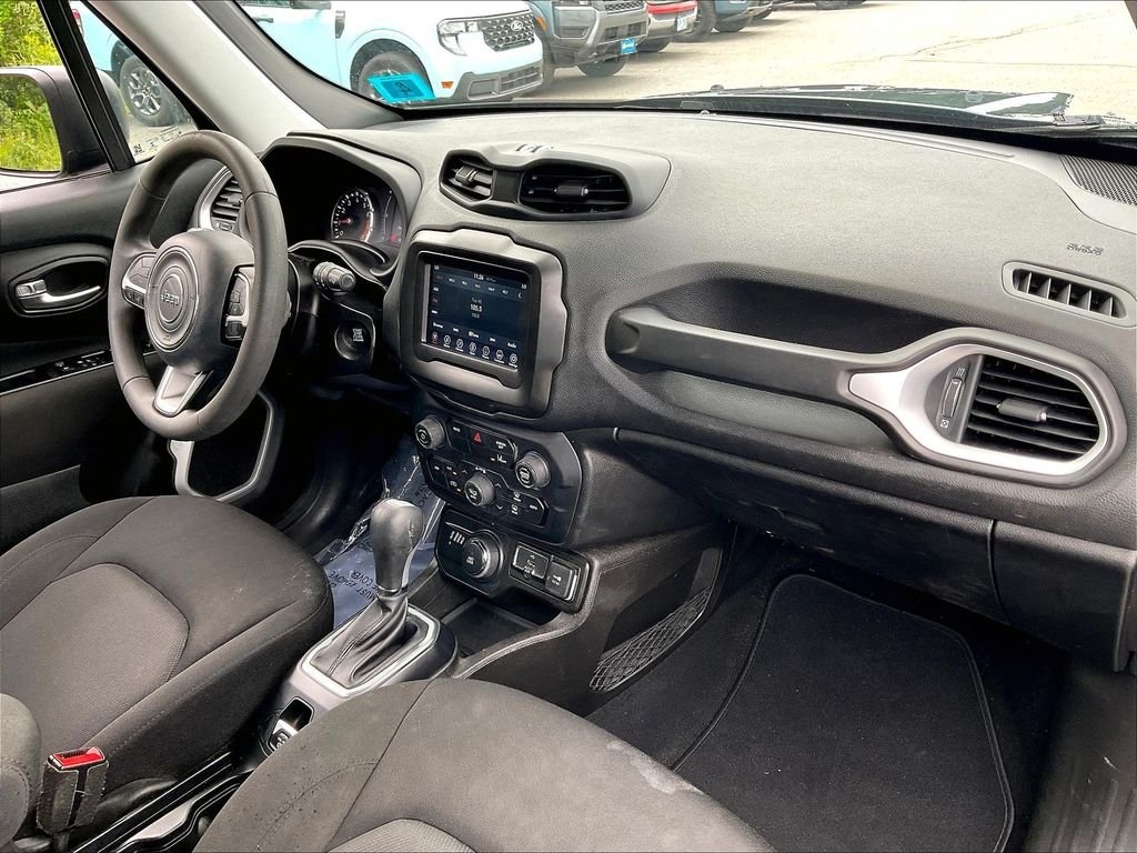 Used 2021 Slate Blue Pearlcoat Jeep Sport image 13