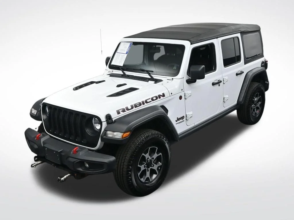 Used 2021 White Jeep Unlimited Rubicon image 25