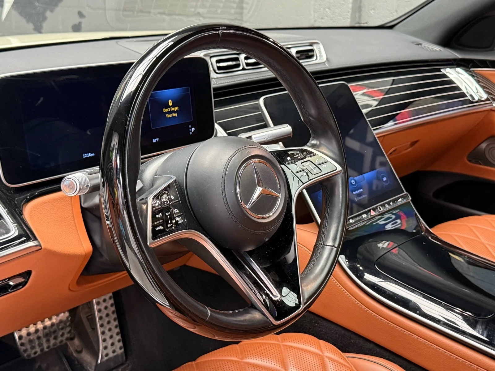 Used 2023 Manufaktur Diamond White Metallic (799) Mercedes-Benz S 580 4MATIC® image 9