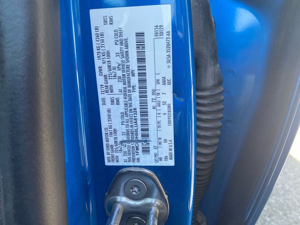 Used 2020 Blue Ford SEL image 20
