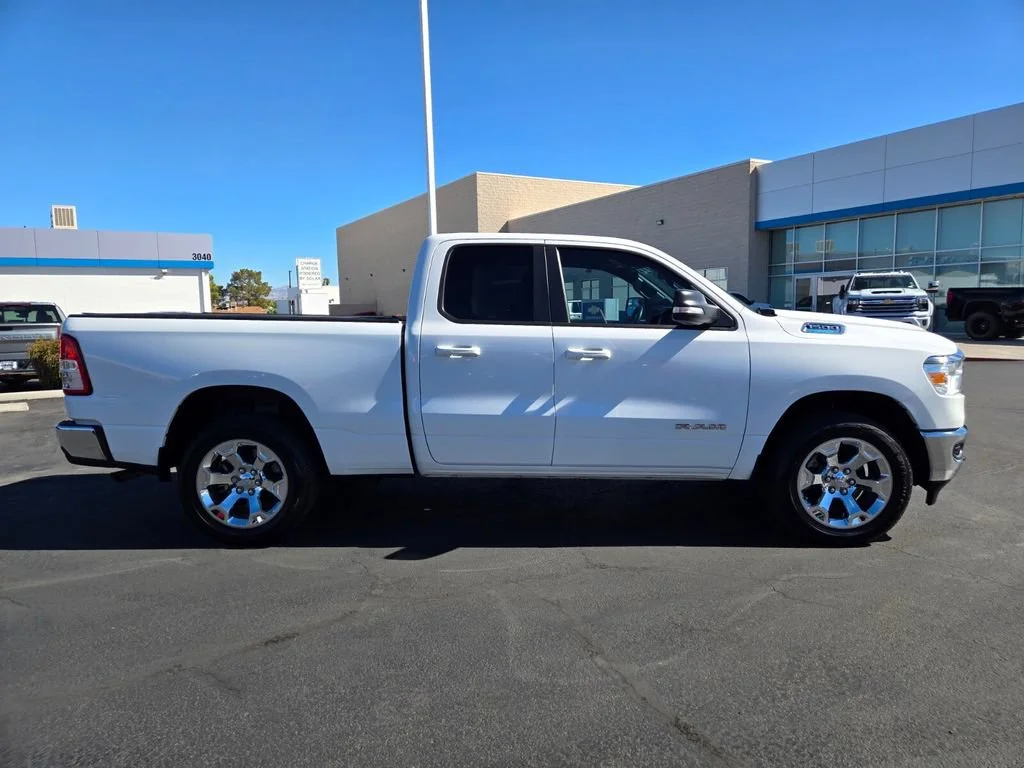 Used 2022 Bright White Clea Ram Big Horn image 7