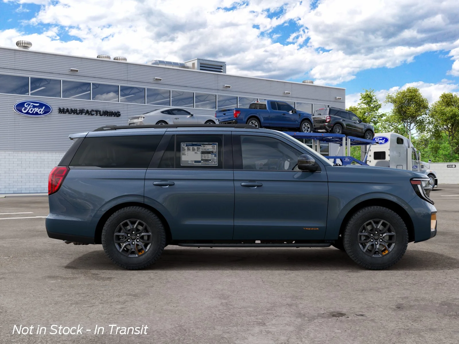 New 2027 Nocturnal Blue Metallic Ford Tremor image 5