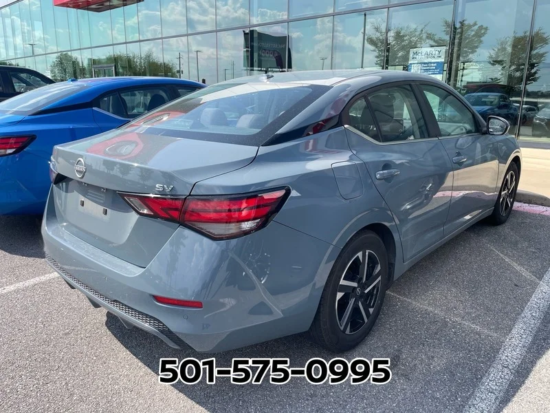 Used 2024 Gray Metallic NISSAN SV image 4