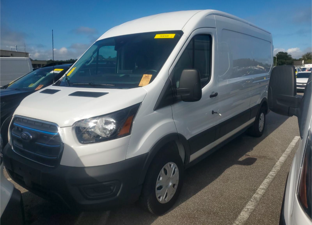 Used 2023 Ford E-Transit Cargo Van Base with VIN 1FTBW9CK1PKA03268 for sale in Yonkers, NY
