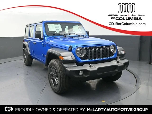New 2026 Hydro Blue Pearl-Coat Exterior Paint Jeep Sport image 1