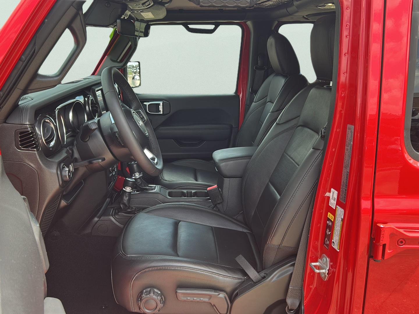 Used 2023 Firecracker Red Clearcoat Jeep Sahara Altitude image 7