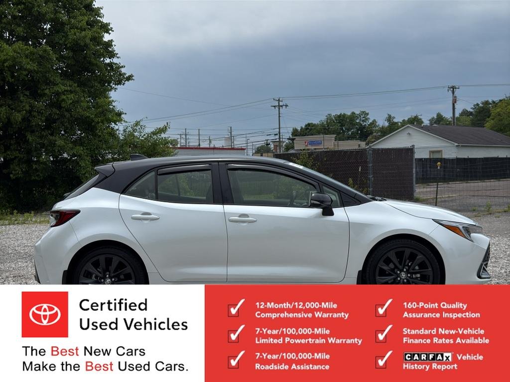 Certified Used 2025 White Toyota XSE image 2