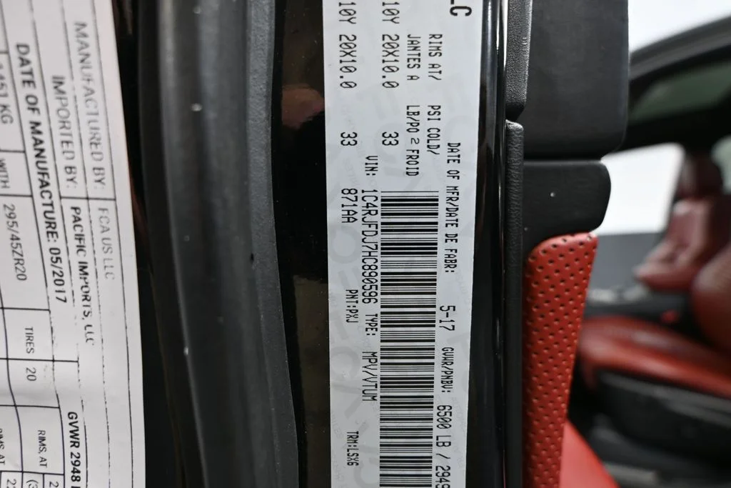 Used 2017 Black Jeep SRT image 54