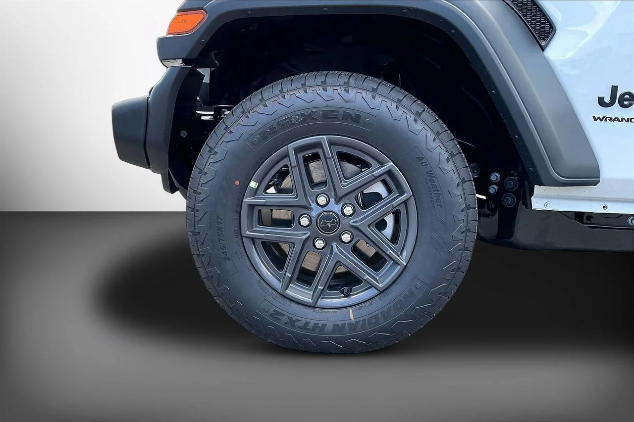 New 2026 Bright White Clear-Coat Exterior Paint Jeep Sport S image 28