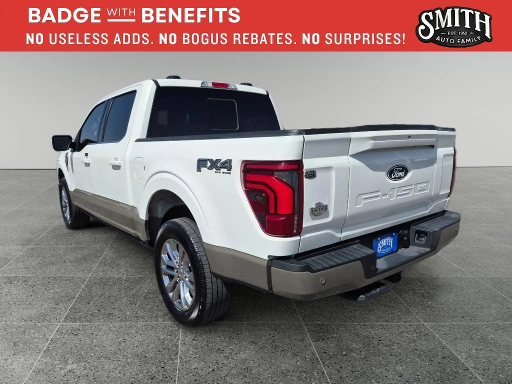 Certified Used 2025 White Ford King Ranch image 6