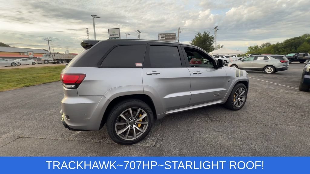 Used 2018 Silver Jeep Trackhawk 4x4 image 8