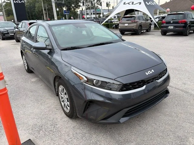 Used 2024 Gray Kia LX image 1