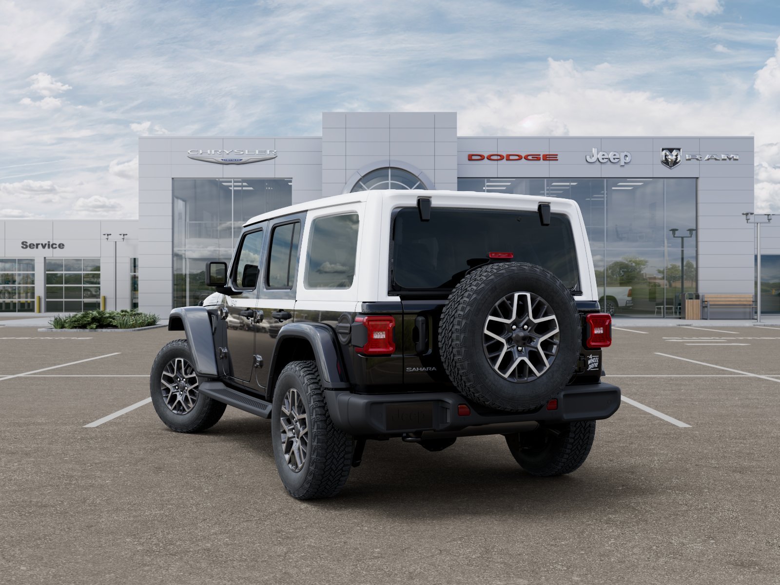 New 2026 Black Clear-Coat Exterior Paint Jeep Sahara image 32