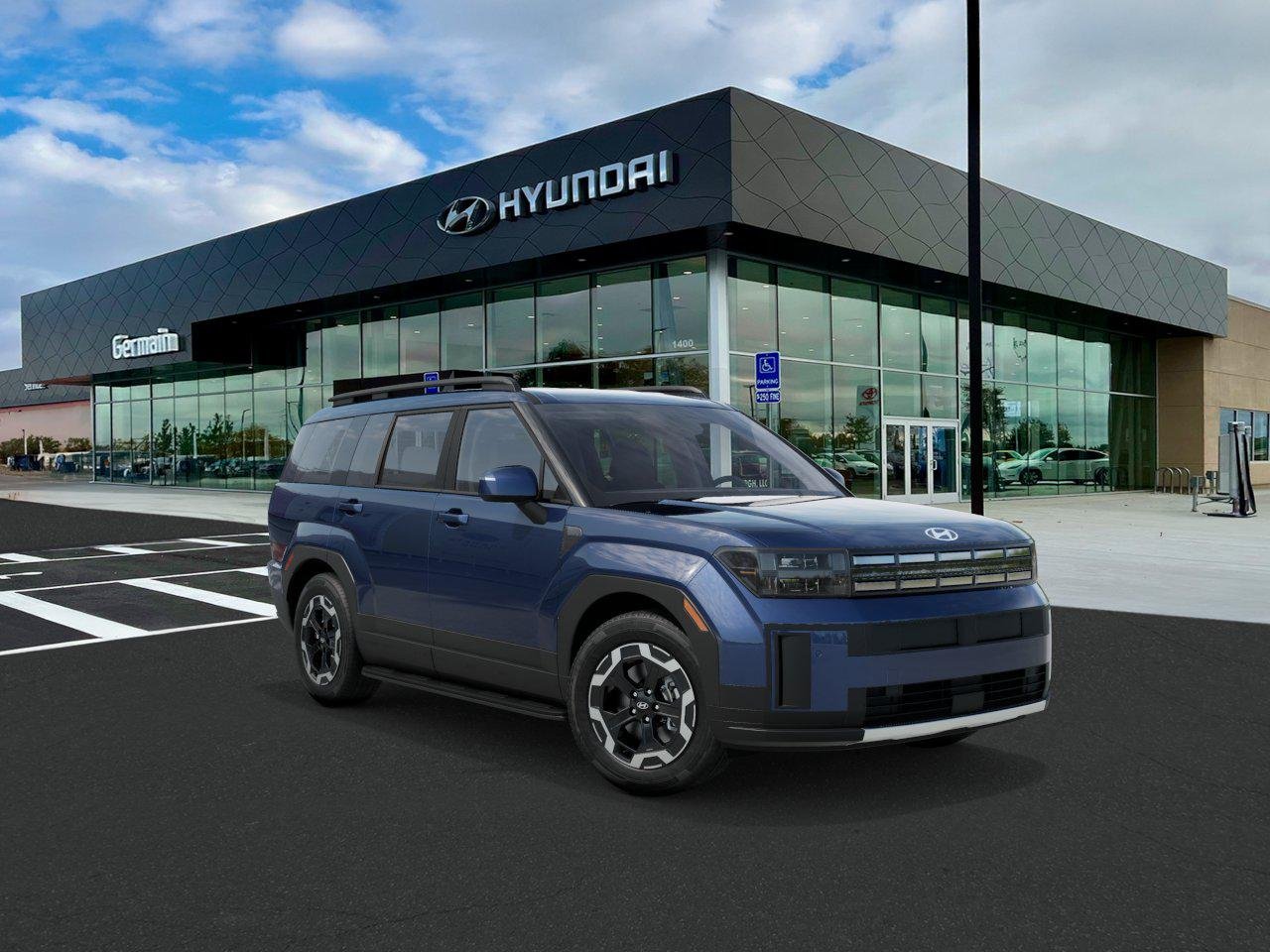 New 2027 Atlantis Blue Hyundai SEL FWD image 2