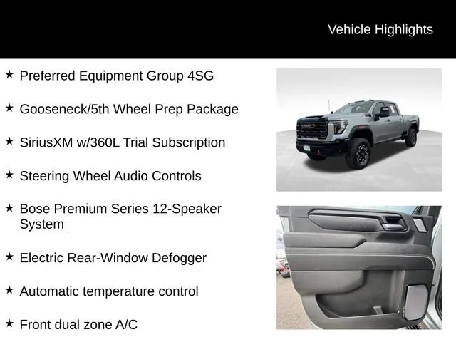 Certified Used 2025 Sterling Metallic GMC AT4X image 7