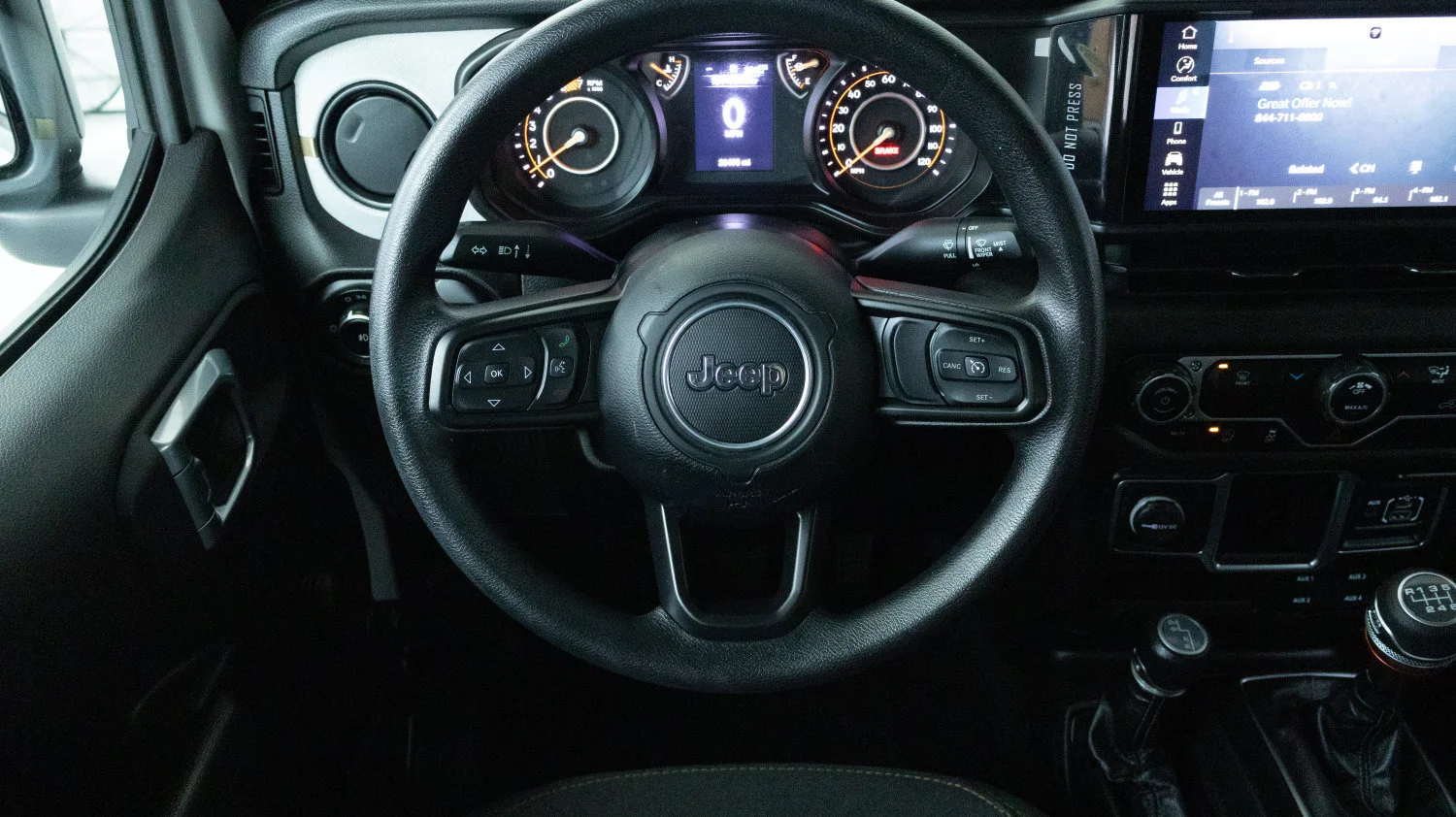 Certified Used 2024 White Jeep 4-Door Sport 4x4 image 11