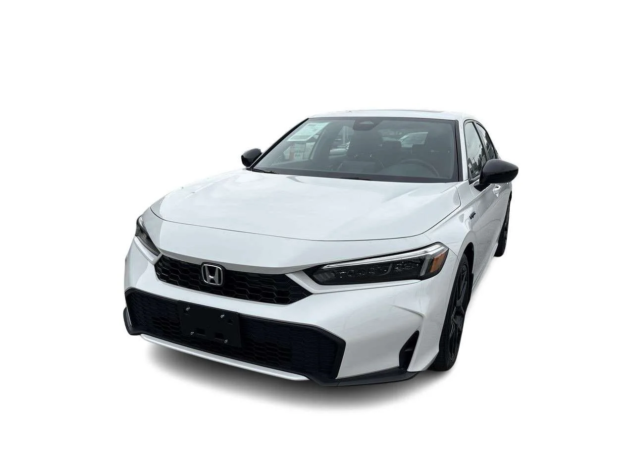 Used 2025 Platinum White Pearl Honda Sport eCVT Sedan Certified Pre-Owned   No Accident image 5