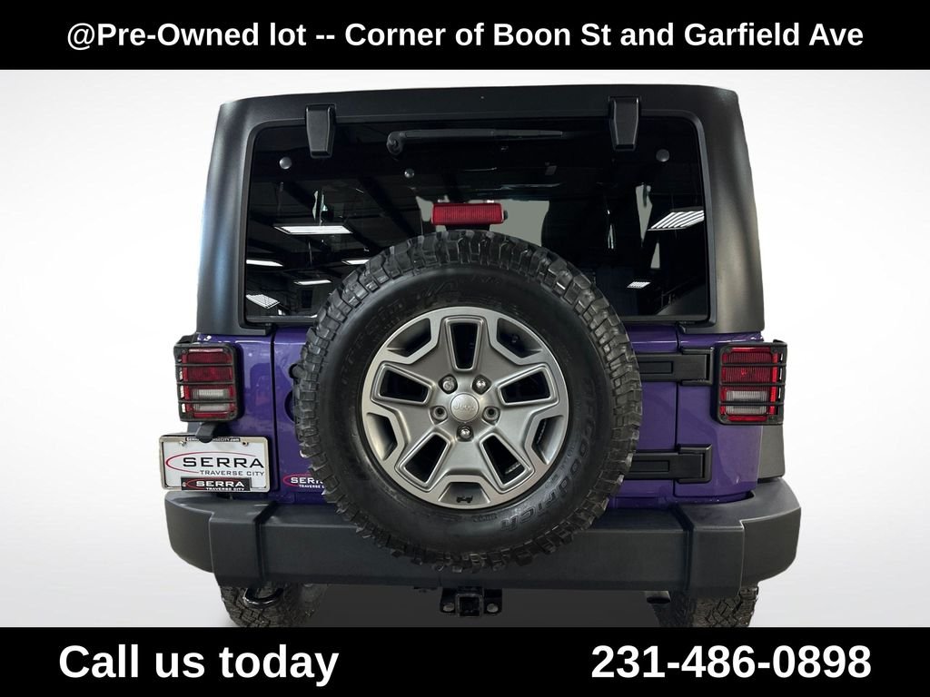 Used 2017 Purple Jeep Unlimited Rubicon image 4