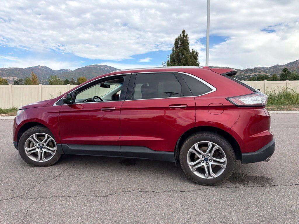 Used 2016 Ruby Red Metallic Ford Titanium image 9