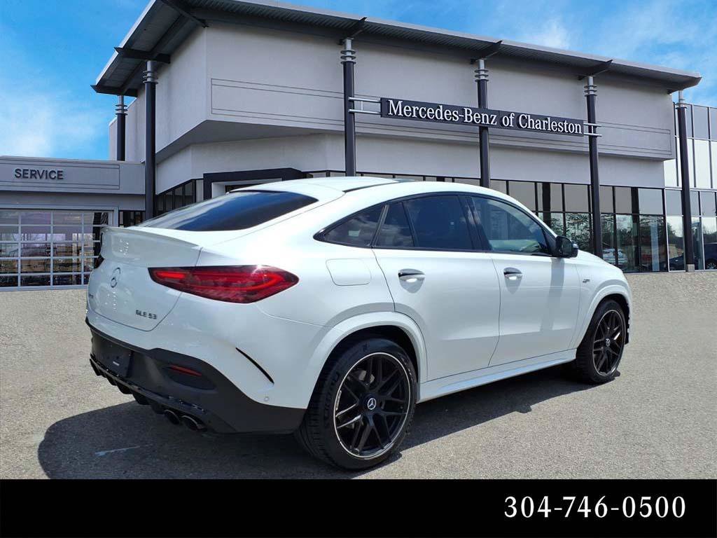 Certified Used 2025 MANUFAKTUR Moonlight White Metallic Mercedes-Benz AMG® GLE 53 image 3