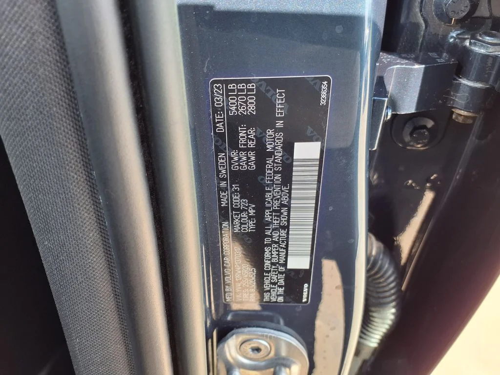 Certified Used 2023 Blue Volvo B5 Plus Dark Theme image 38