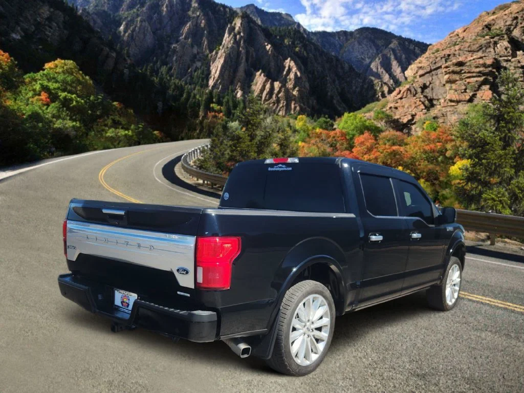 Used 2018 Black Ford Limited image 3