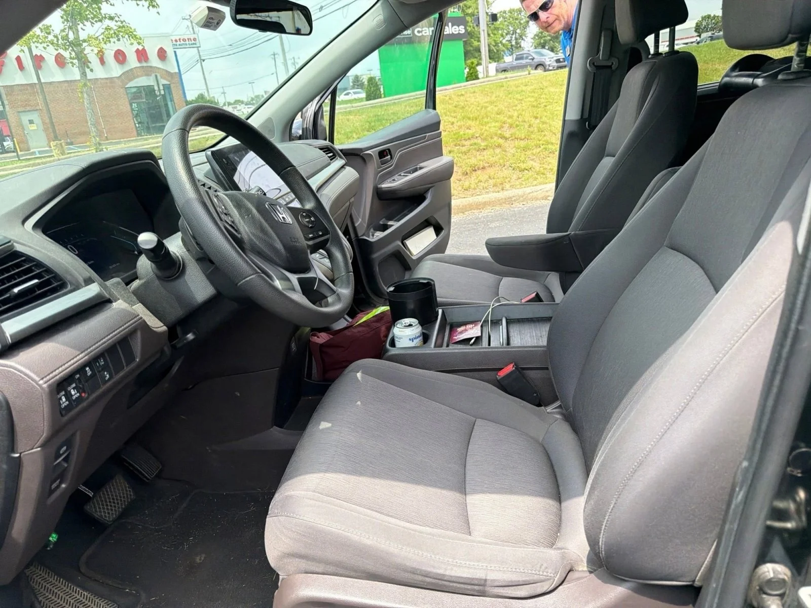 Used 2019 Crystal Black Pearl Honda EX image 17